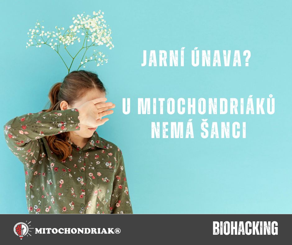 Jarní únava U mitochondriáků nemá šanci blog EasyLight Mitochondriak